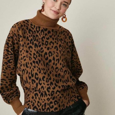 بلوزة منمرة (ليوبارد)